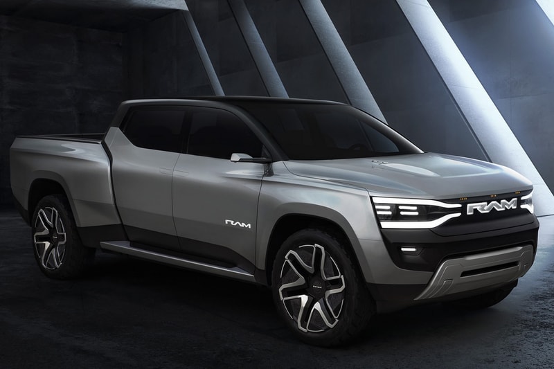 Stellantis Ram 1500 EV Concept Truck First Look CES 2023 Info Electric 3d printed tailgate date price