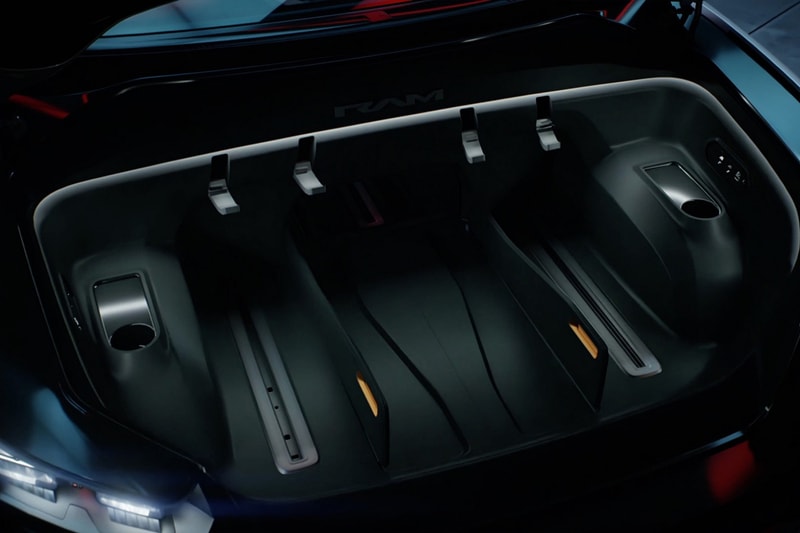 Stellantis Ram 1500 EV Concept Truck First Look CES 2023 Info Electric 3d printed tailgate date price