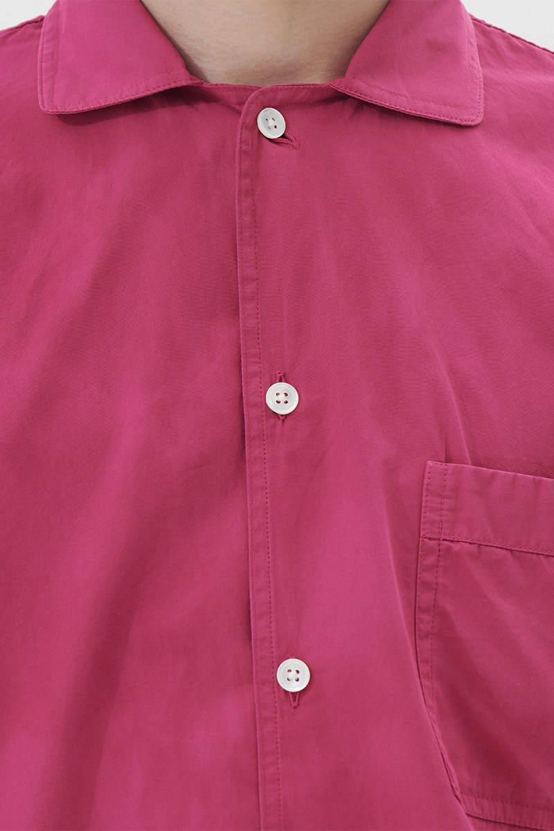 Sleepwear, Bedding and Bathrobes Highlight the Third Stussy x Tekla Collaboration home beach streetwear berry color waterclor effect hand drawn stripes ddanish skater hugo boserup american surfer frnake harrer californai antosh cimoszko