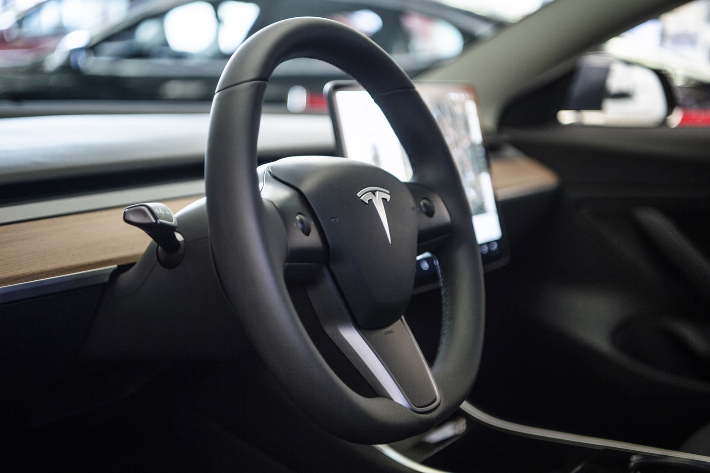City Car Driving - Tesla Model Y [Steering wheel gameplay] 