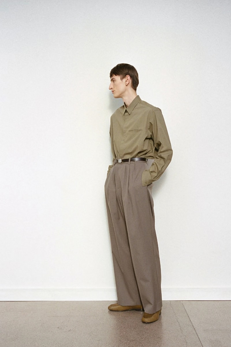 The Row Fall 2023 Menswear Collection Lookbook Mary-Kate Olsen Ashley Olsen Twins 