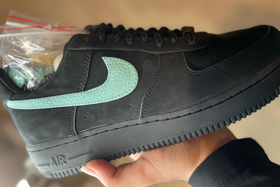 Official Look at the Tiffany & Co. x Nike Air Force 1 Low