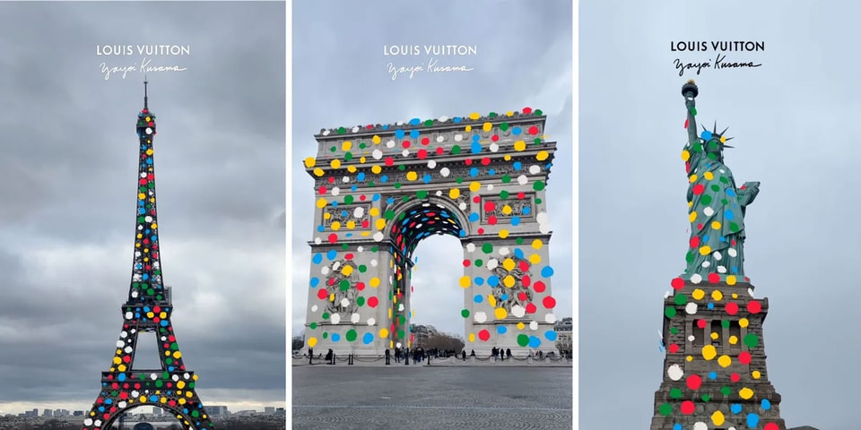 Closer look at the Yayoi Kusama x @louisvuitton 'Creating Infinity