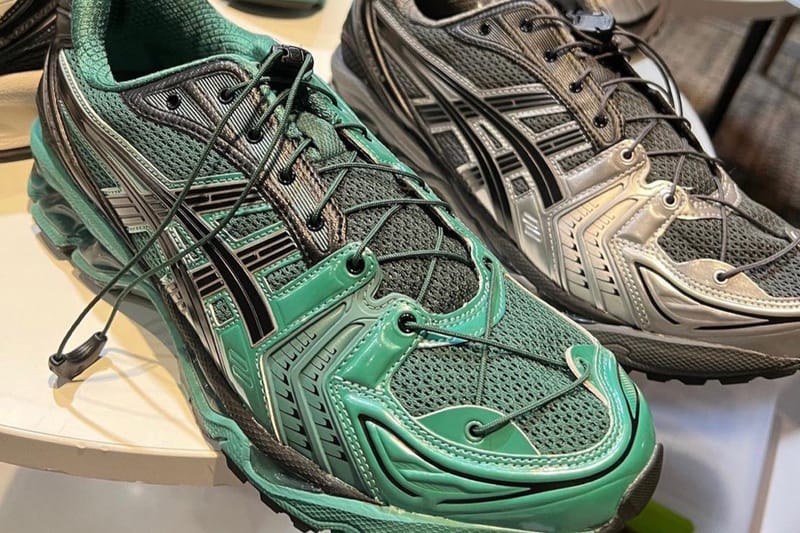 asics unaffected GEL-KAYANO メンズ・グリーン