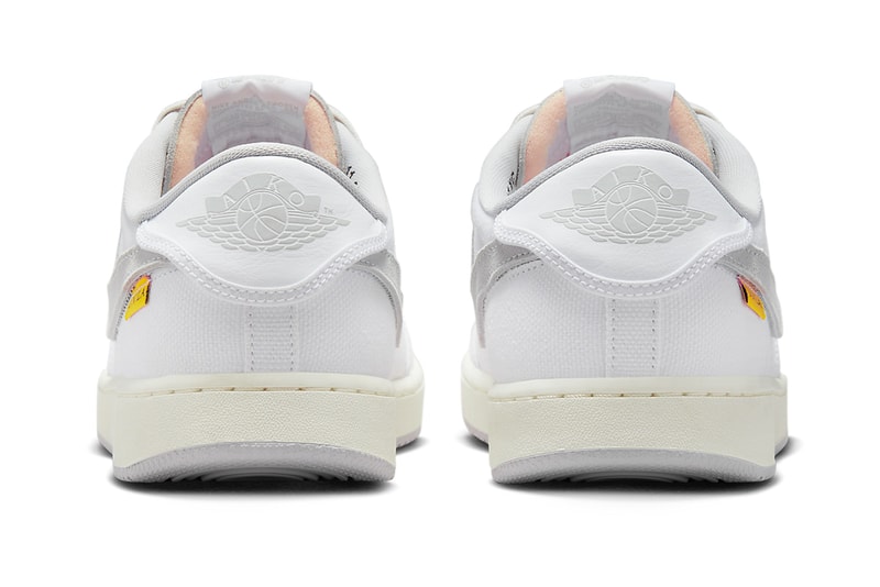 union x air michael jordan brand 1 low ko ajko DO8912 101 white sail university gold neutral grey do8912 101 official release date info photos price store list buying guide