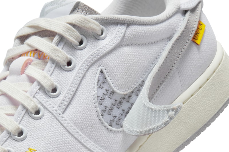 union x air michael jordan brand 1 low ko ajko DO8912 101 white sail university gold neutral grey do8912 101 official release date info photos price store list buying guide