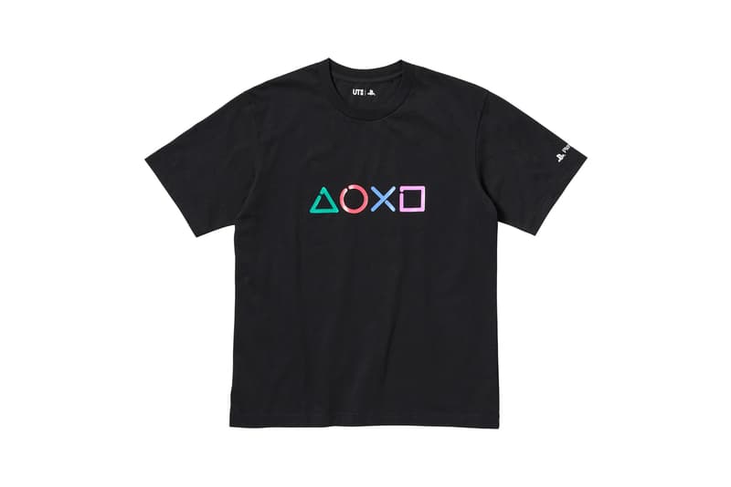 UNIQLO UT PlayStation T-shirt collection retro gaming shirts Japan PS5 PSone 