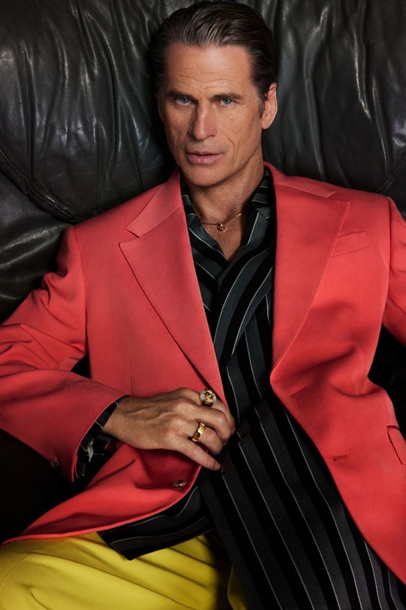 Versace's SS23 Men's Campaign Pictures '90s Runway Icons Mark Vanderloo and Ivan De Pineda