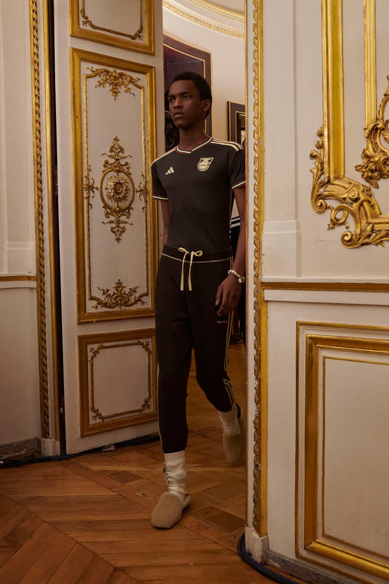 Wales Bonner Fall Winter 2023 Runway Show Paris Fashion Week Collection Mens Womens adidas Jamaica Football Team Sneakers Twilight Reverie
