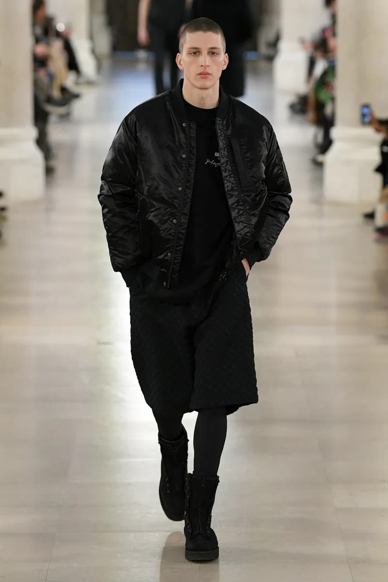 White Mountaineering Fall Winter 2023 Paris Fashion Week Runway PFW FW23 Colmar Gore tex Danner, Briefing, Gramicci, Merrell, Wild Things, New Era