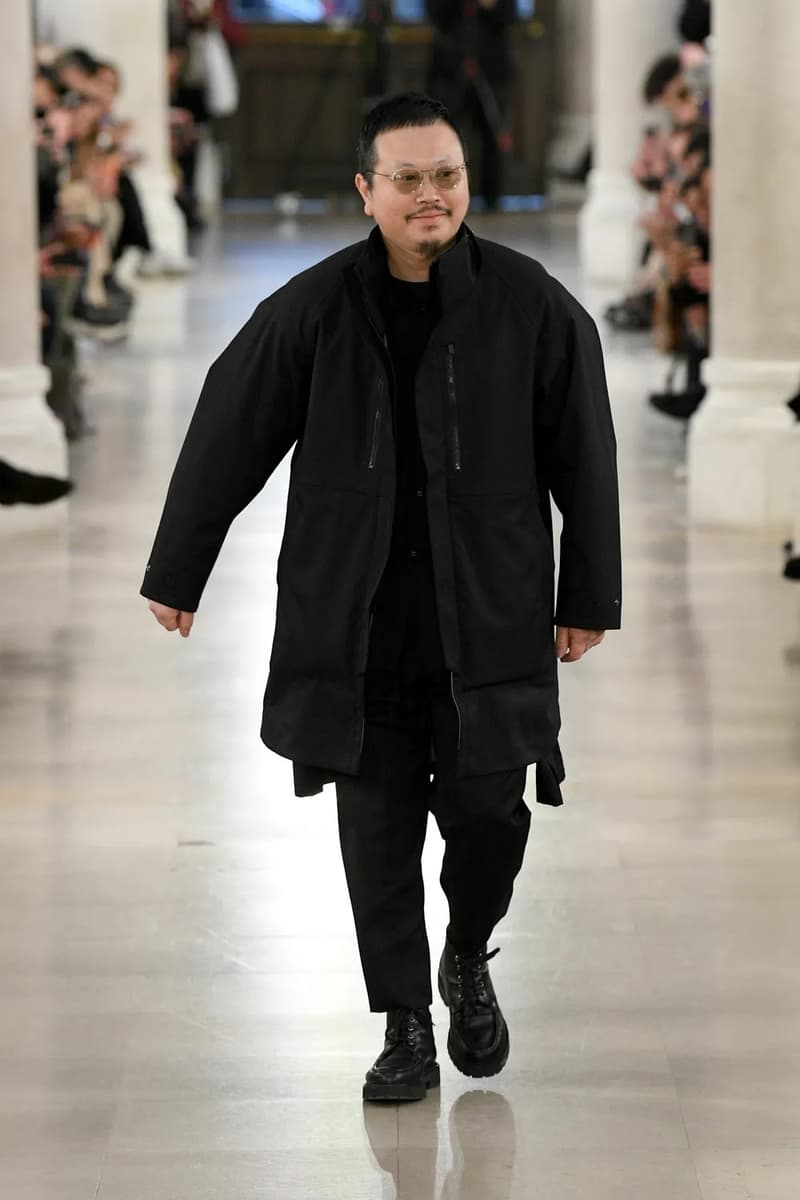 White Mountaineering Fall Winter 2023 Paris Fashion Week Runway PFW FW23 Colmar Gore tex Danner, Briefing, Gramicci, Merrell, Wild Things, New Era