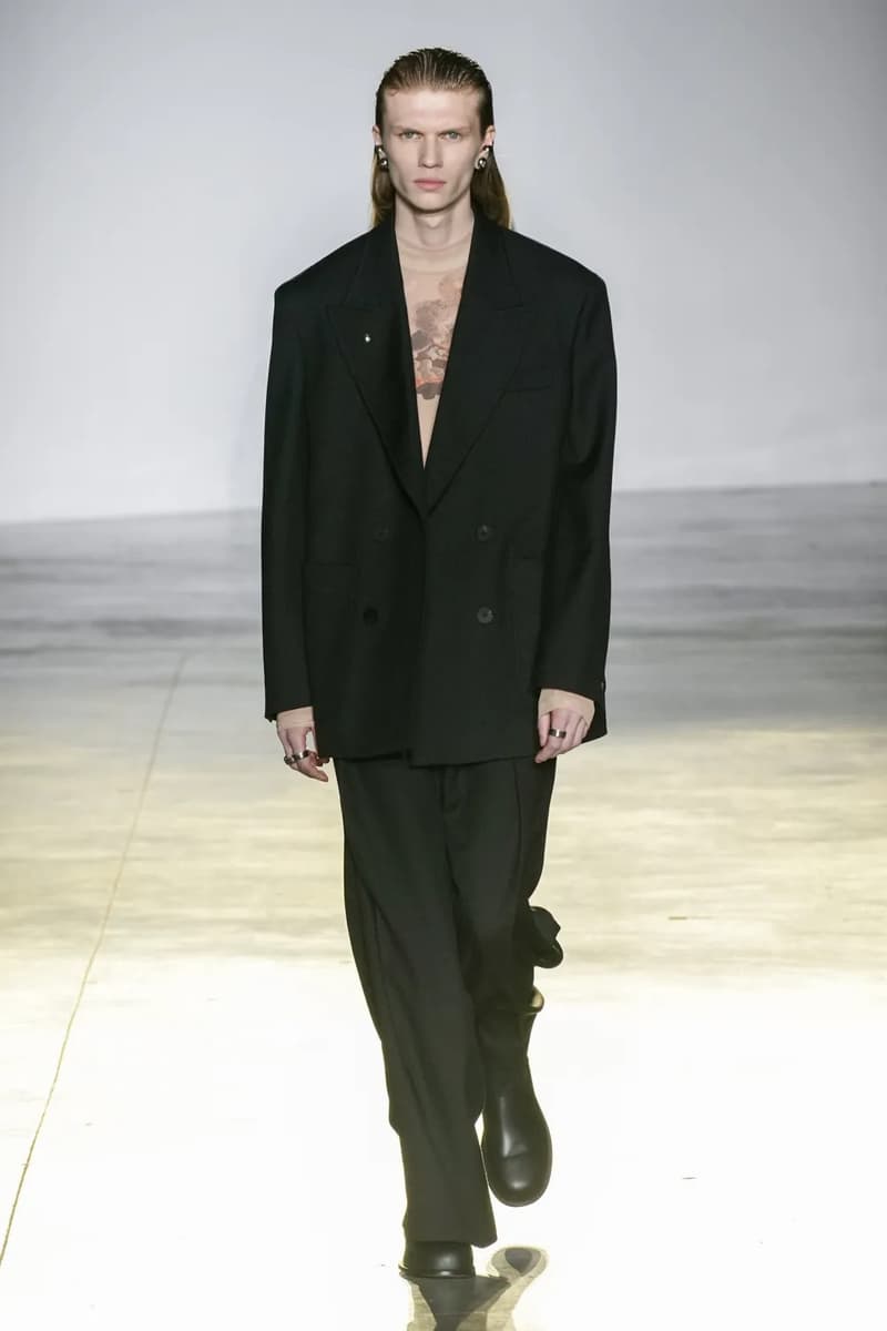 WOOYOUNGMI Fall/Winter 2023 Paris Fashion Week FW23 PFW Mens Runway Show Collection Tailoring Techwear