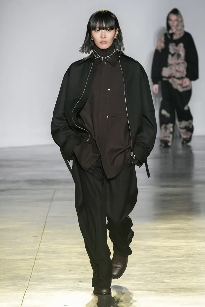 WOOYOUNGMI Fall/Winter 2023 Paris Fashion Week FW23 PFW Mens Runway Show Collection Tailoring Techwear