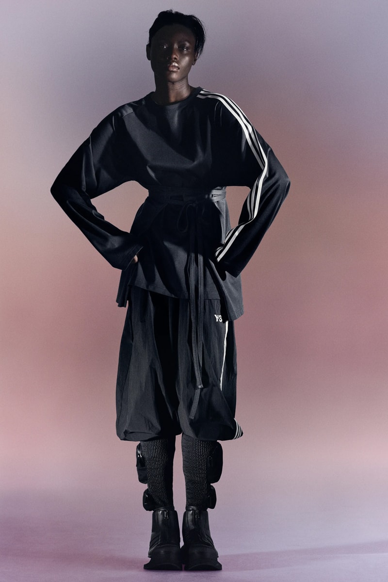 Y-3 Yohji Yamamoto Fall Winter 2023 Paris Fashion Week Fashion Style Contemporary Technical Sports Superstar Footwear Trainers 