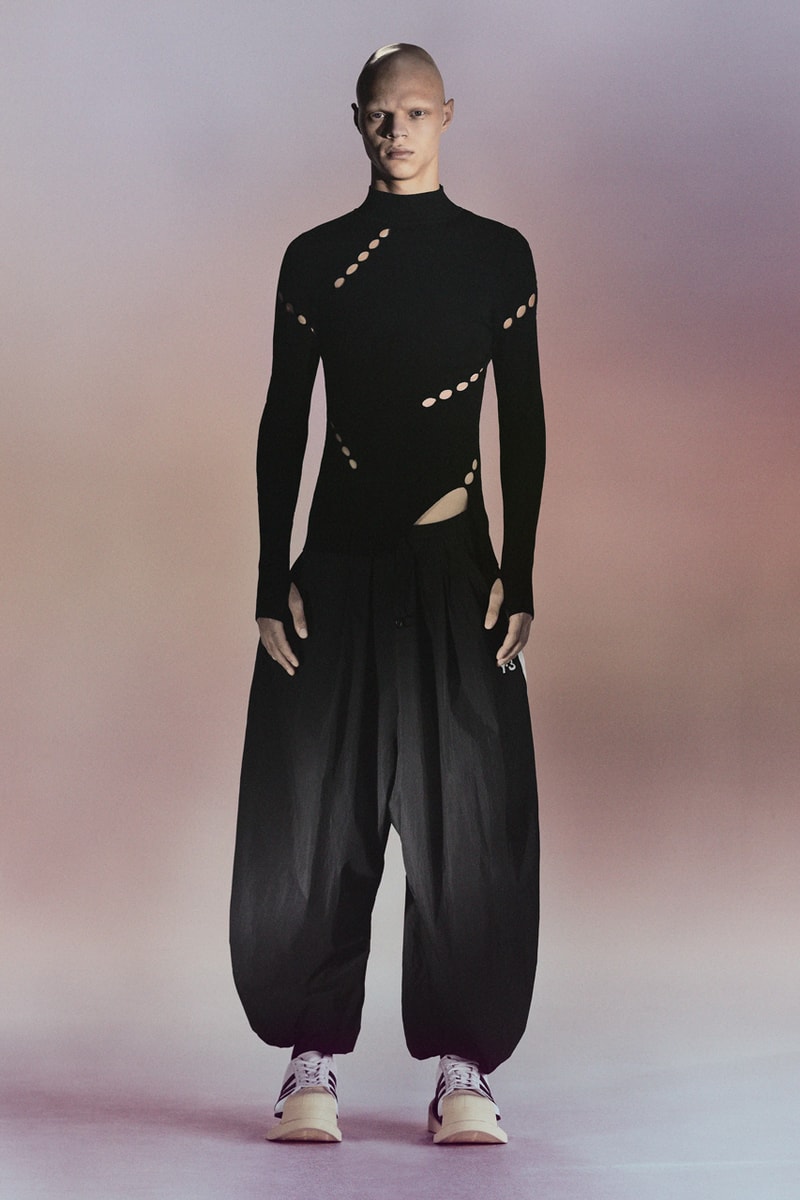 Y-3 Yohji Yamamoto Fall Winter 2023 Paris Fashion Week Fashion Style Contemporary Technical Sports Superstar Footwear Trainers 
