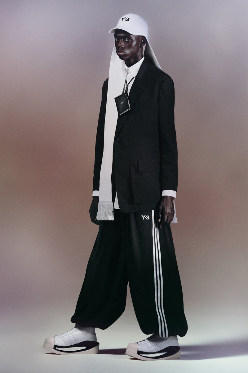 Y-3 Yohji Yamamoto Fall Winter 2023 Paris Fashion Week Fashion Style Contemporary Technical Sports Superstar Footwear Trainers 