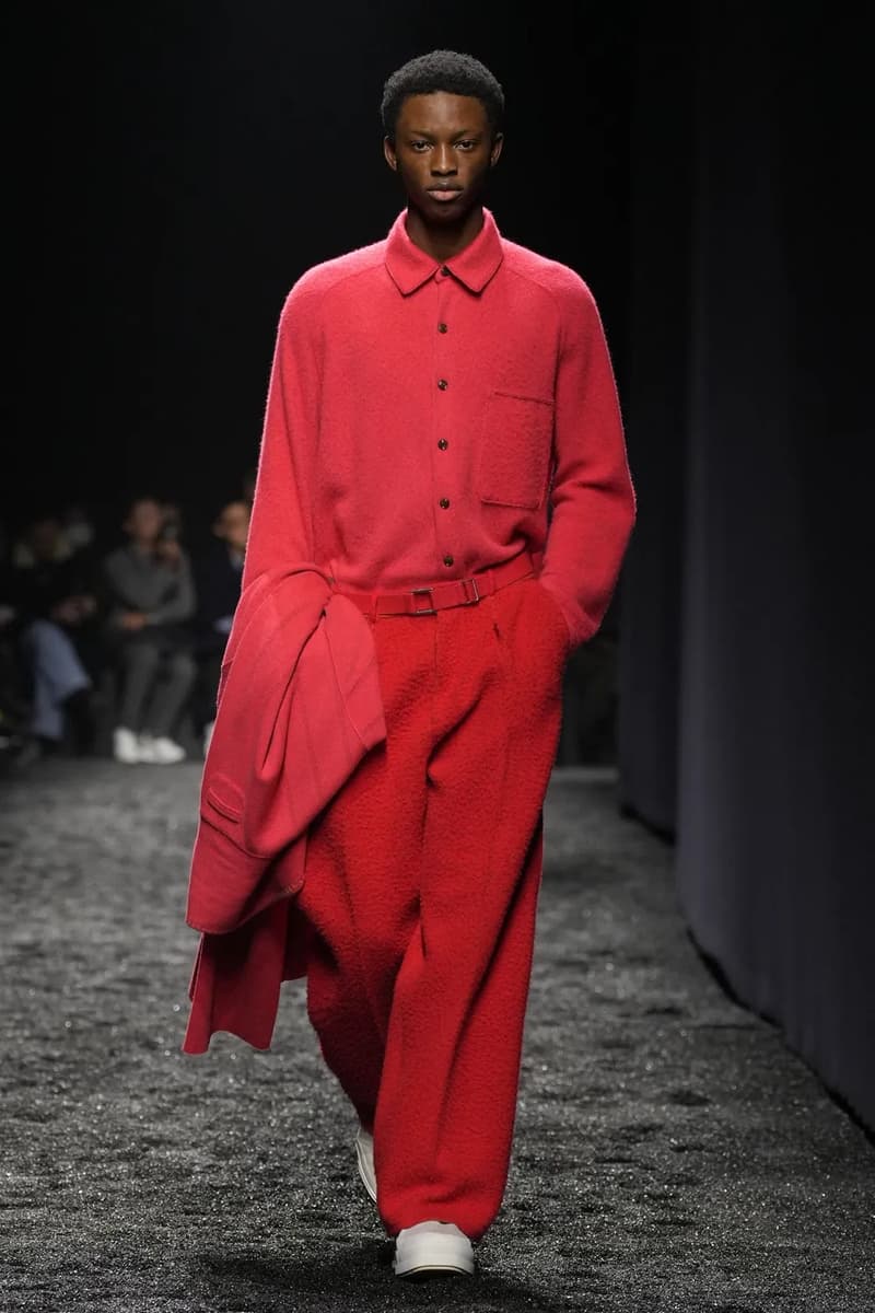 ZEGNA Winter 2023 Runway Show Men's Milan Fashion Week Alessandro Sartori 