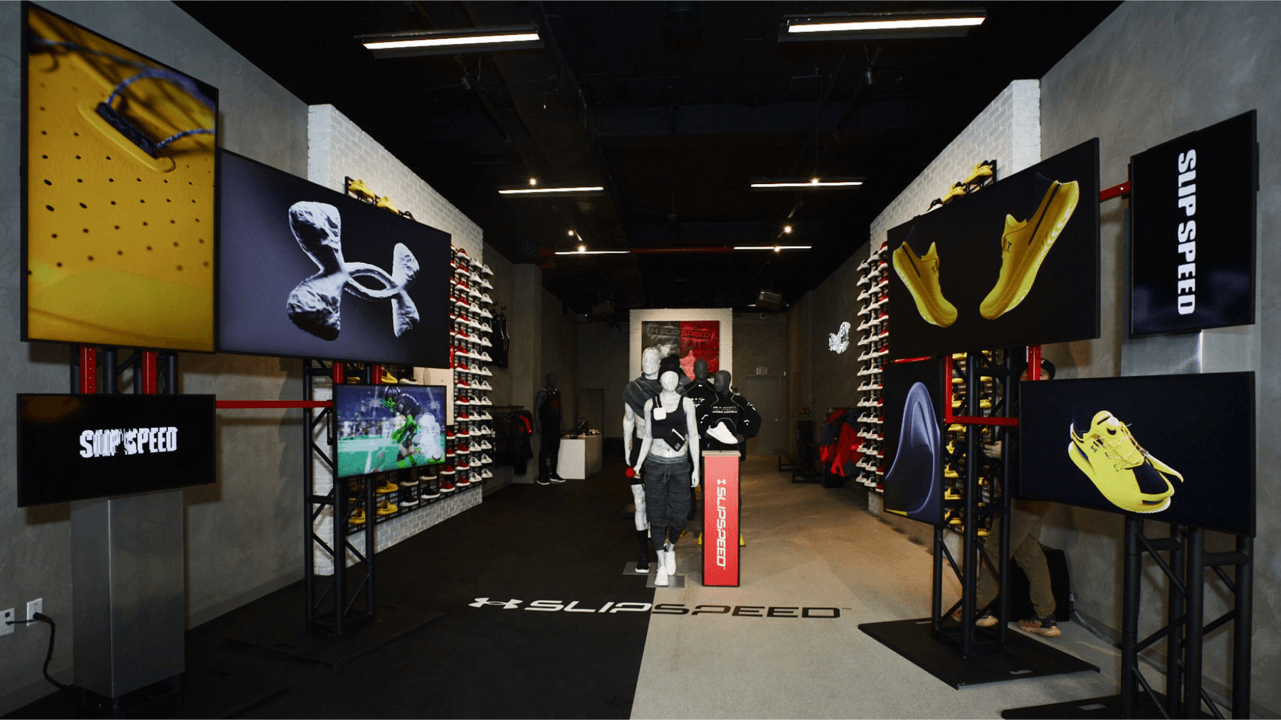 Under Armour Closer Look into NYC SlipSpeed Pop Up