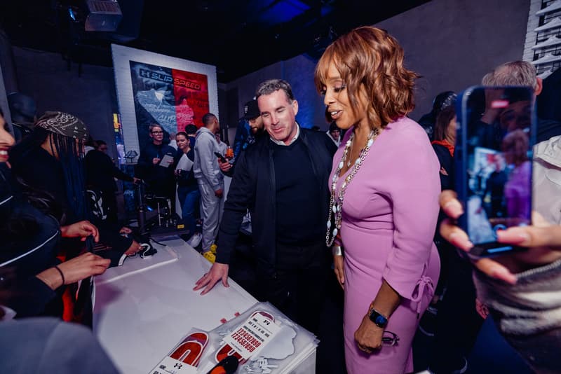 Inside Under Armour SlipSpeed Pop Up Event