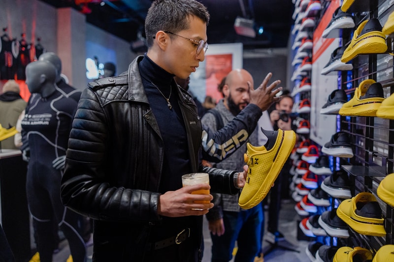 Inside Under Armour SlipSpeed Pop Up Event