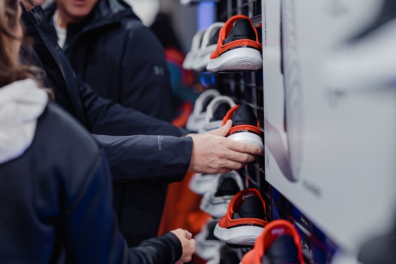 Inside Under Armour SlipSpeed Pop Up Event
