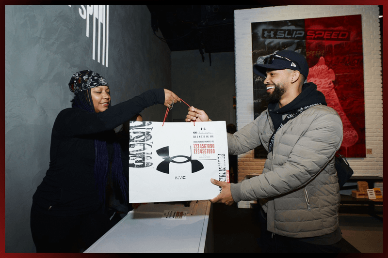 Under Armour Closer Look into NYC SlipSpeed Pop Up