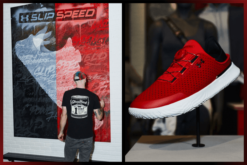 Under Armour Closer Look into NYC SlipSpeed Pop Up