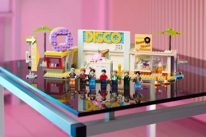 BTS Minifigures Dynamite Music Video Shoot New LEGO Ideas Set K-pop Band Members Group Fan Creation Sale March 2023