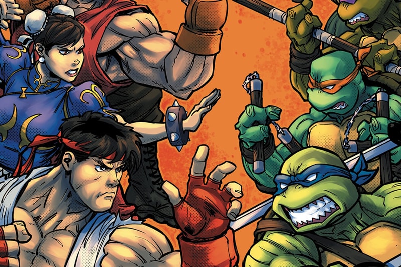 Teenage Mutant Ninja Turtles Vs. Street Fighter' Comic