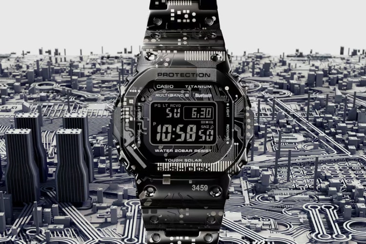 G-SHOCK Drops Full-Metal Circuit Camouflage Watch