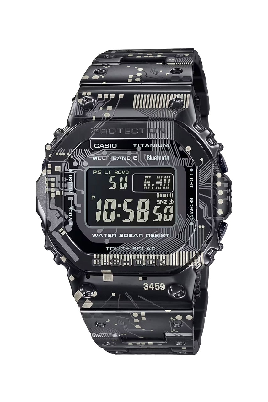 G-SHOCK Drops Full-Metal Circuit Camouflage Watch Watches