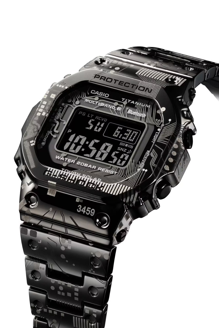 G-SHOCK Drops Full-Metal Circuit Camouflage Watch Watches