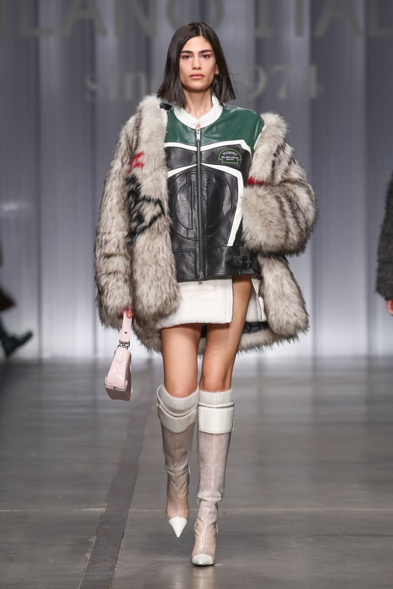 Iceberg Fall Winter 2023 Milan Fashion Week runway show mfw fw23 menswear womenswear