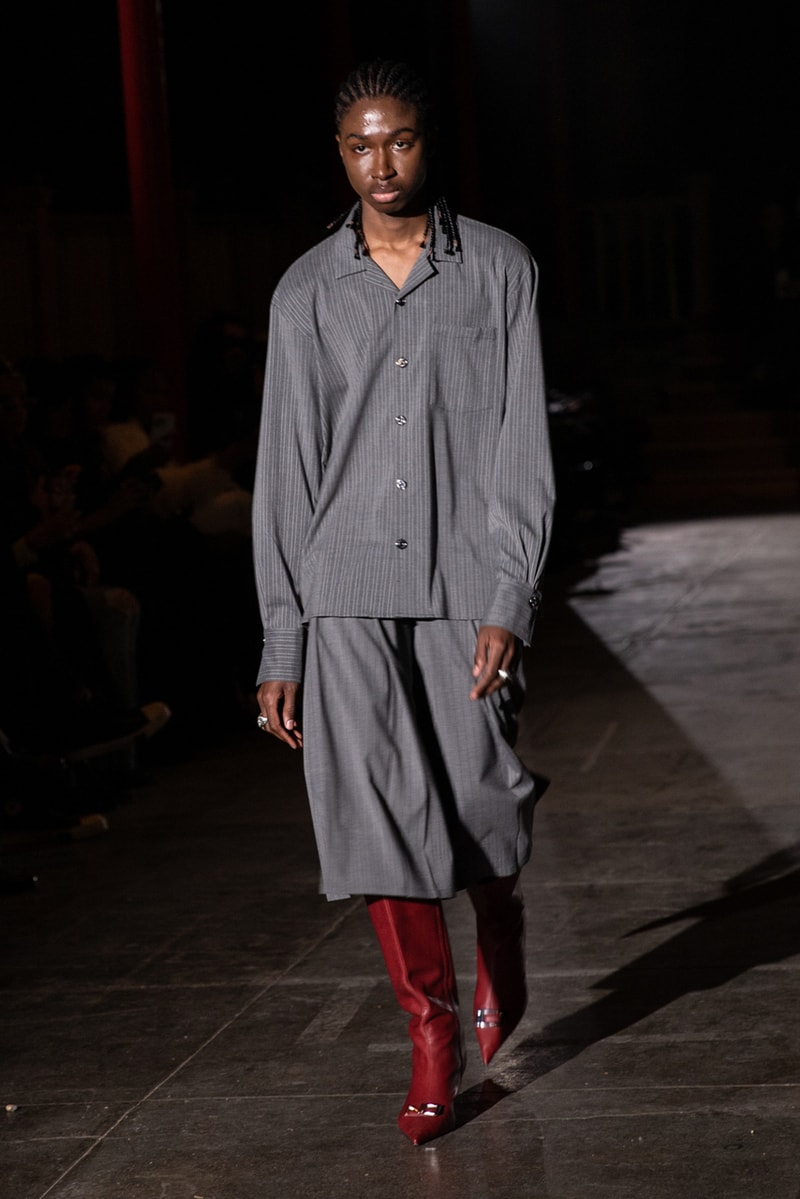 For NOID FW23, Form and Function Fall From the Same Tree Denzel Dion New York Fashion Week Runway Show