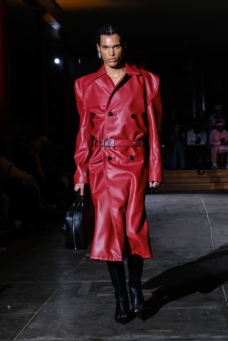 For NOID FW23, Form and Function Fall From the Same Tree Denzel Dion New York Fashion Week Runway Show