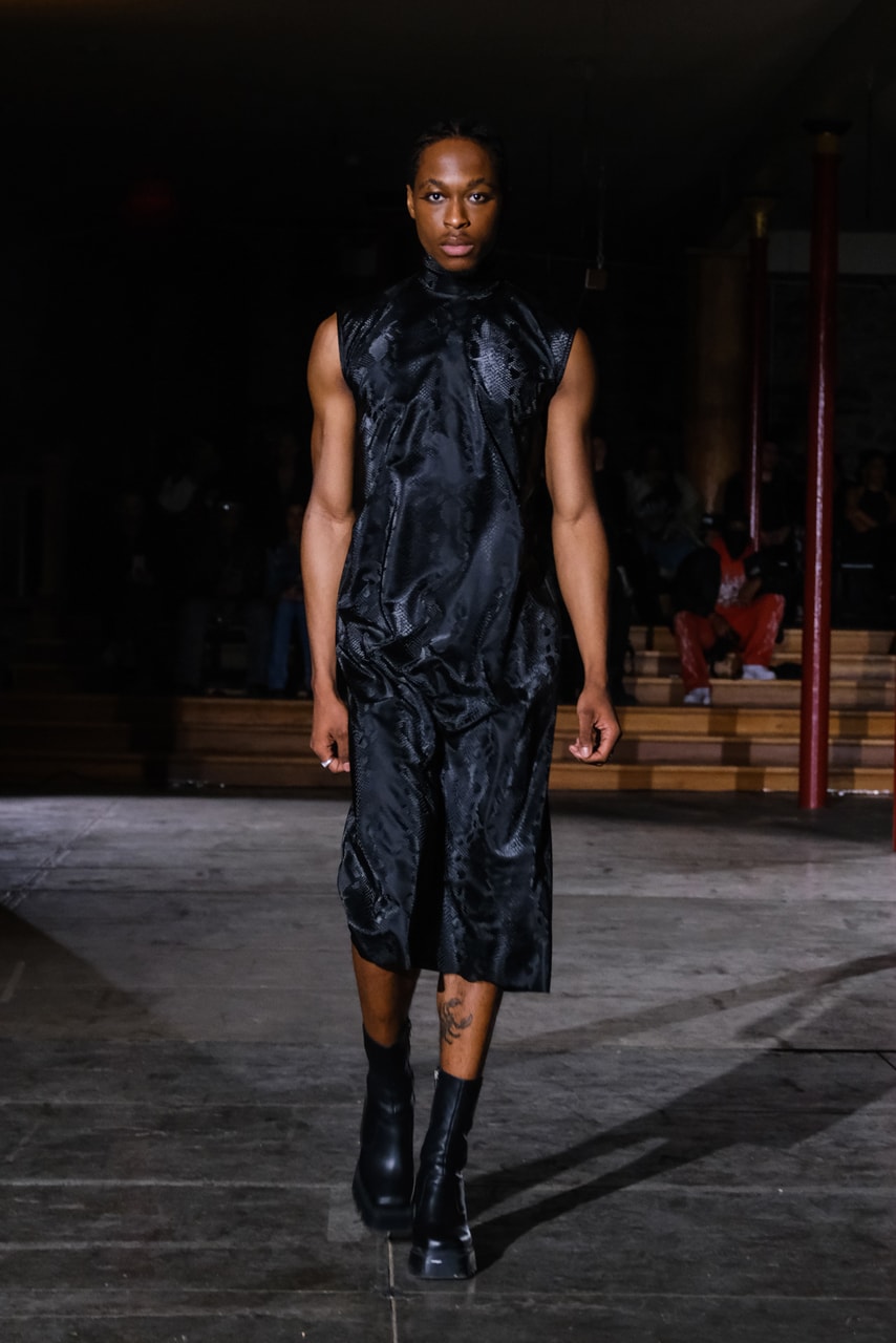 For NOID FW23, Form and Function Fall From the Same Tree Denzel Dion New York Fashion Week Runway Show