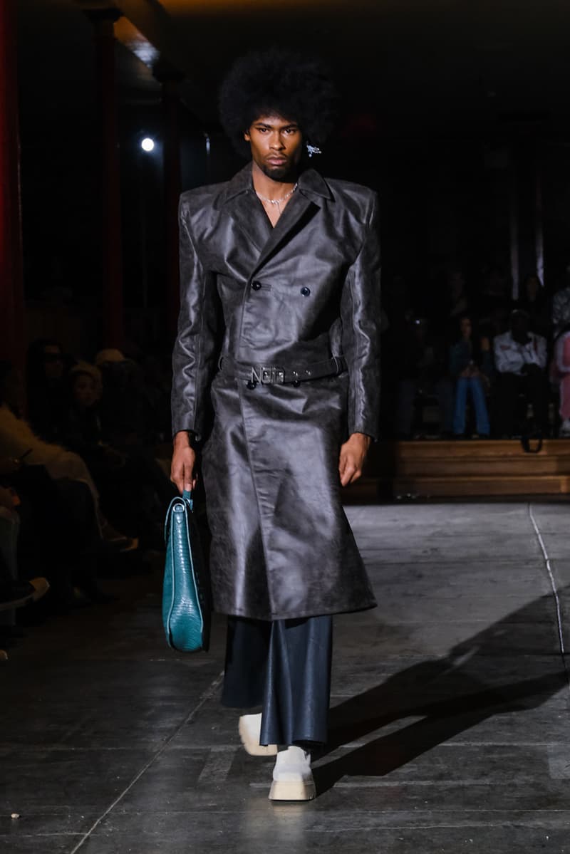 For NOID FW23, Form and Function Fall From the Same Tree Denzel Dion New York Fashion Week Runway Show