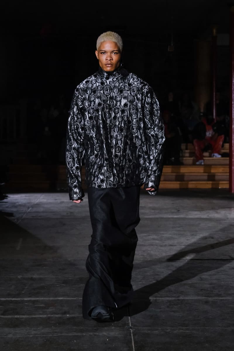 For NOID FW23, Form and Function Fall From the Same Tree Denzel Dion New York Fashion Week Runway Show