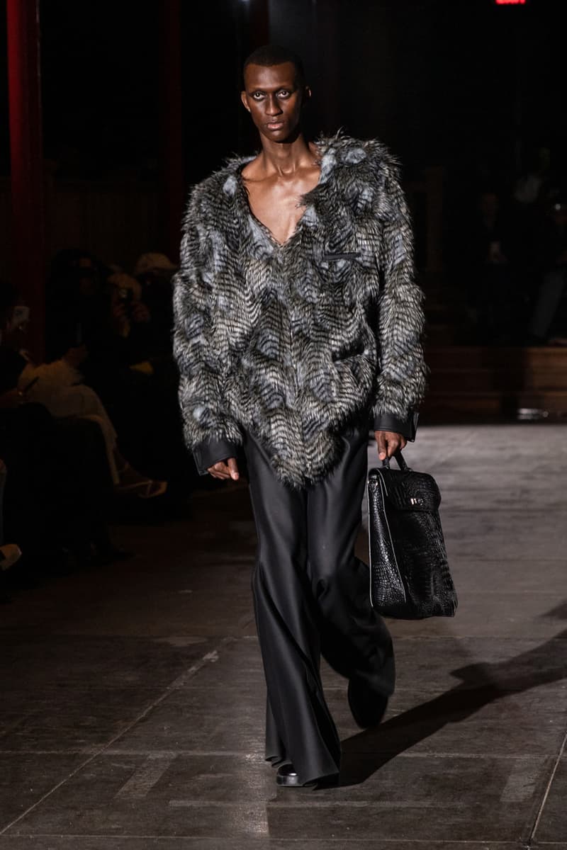 For NOID FW23, Form and Function Fall From the Same Tree Denzel Dion New York Fashion Week Runway Show