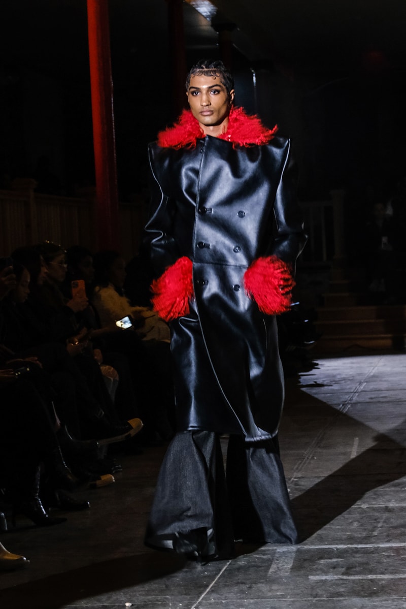 For NOID FW23, Form and Function Fall From the Same Tree Denzel Dion New York Fashion Week Runway Show