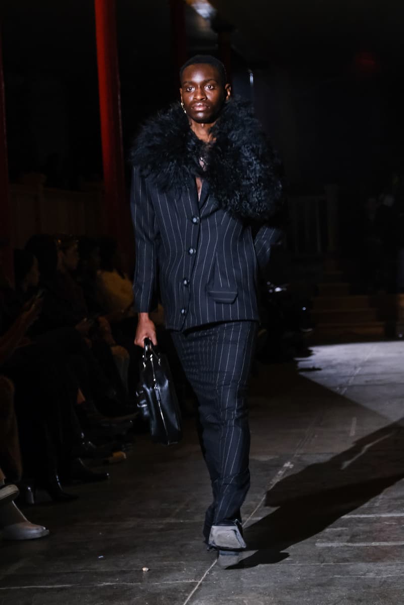 For NOID FW23, Form and Function Fall From the Same Tree Denzel Dion New York Fashion Week Runway Show