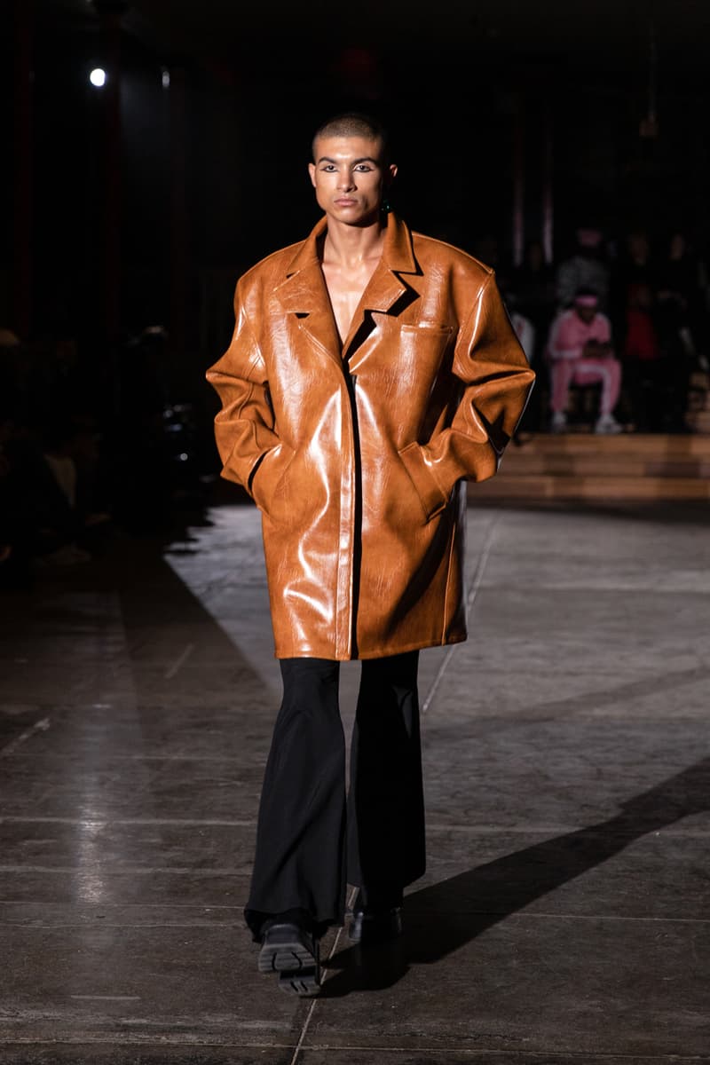 For NOID FW23, Form and Function Fall From the Same Tree Denzel Dion New York Fashion Week Runway Show