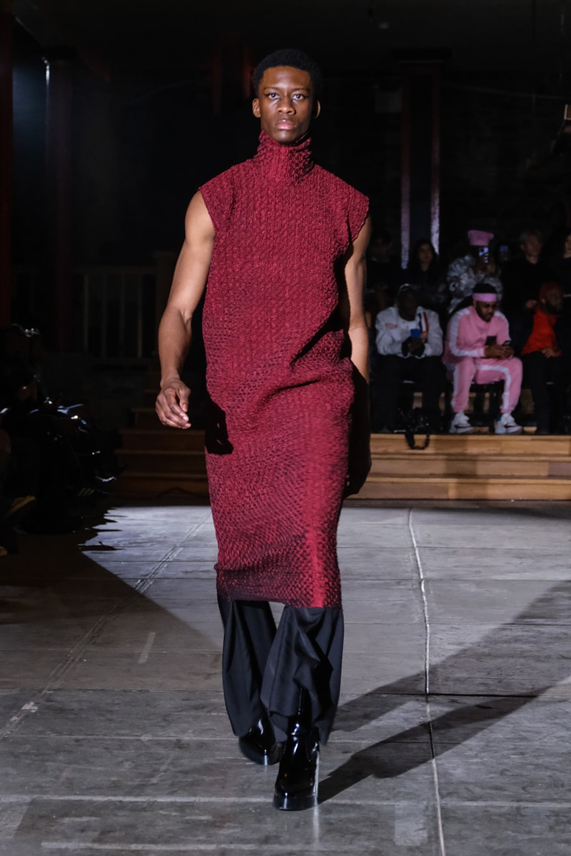 For NOID FW23, Form and Function Fall From the Same Tree Denzel Dion New York Fashion Week Runway Show