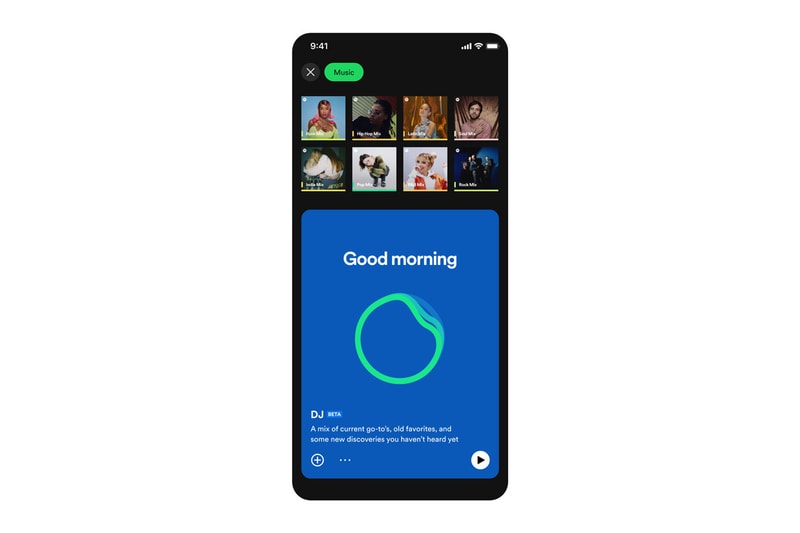 Spotify AI DJ Feature Beta Test Launch Premium Users US Canada Personalized Song Curated Playlists Commentary Details