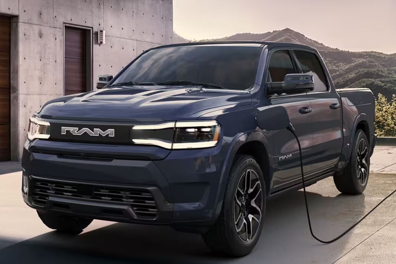 Stellantis 2024 Ram 1500 Electric Vehicle Car Truck Images Photos Pre Production Model Pre Order Details Launch