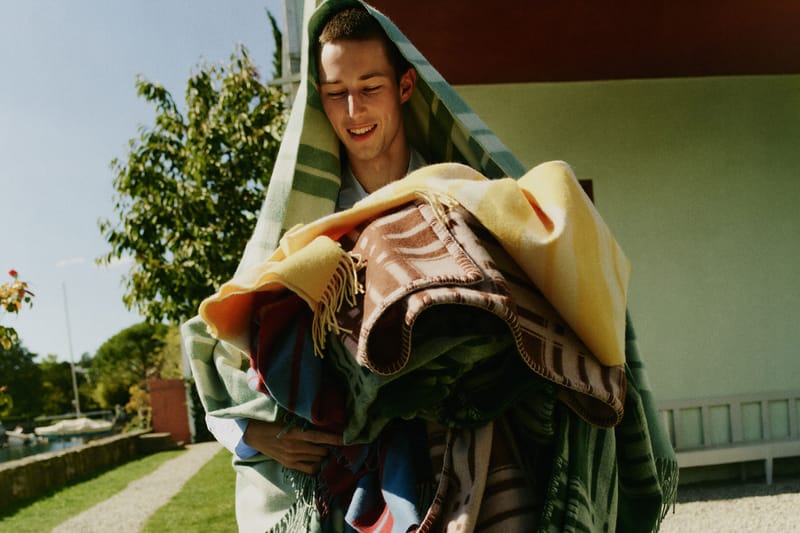 Tekla Looks to Le Corbusier for Second Cashmere & Lambswool Blanket Collection