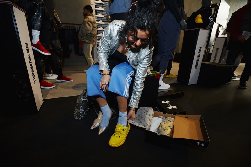 Inside Under Armour SlipSpeed Pop Up Event