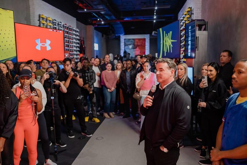 Inside Under Armour’s NYC Pop-Up Celebrating the SlipSpeed Training Sneaker