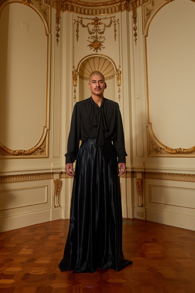 Willy Chavarria Fall/Winter 2023 Presents a Story of Protection New York Fashion Week Tailoring Cooper Hewitt, Smithsonian Design Museum 
