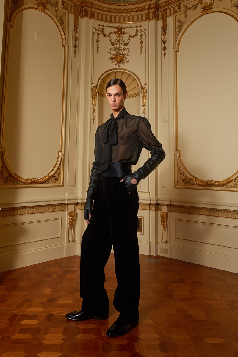 Willy Chavarria Fall/Winter 2023 Presents a Story of Protection New York Fashion Week Tailoring Cooper Hewitt, Smithsonian Design Museum 